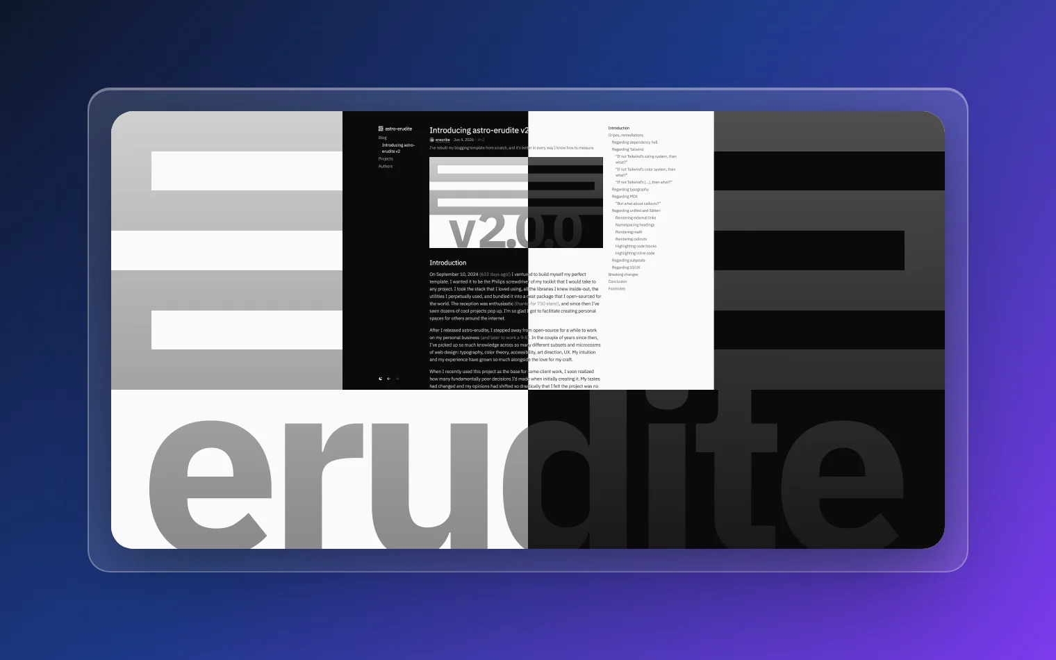 Astro Erudite preview