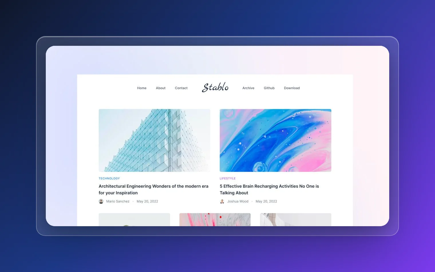 Stablo Astro preview