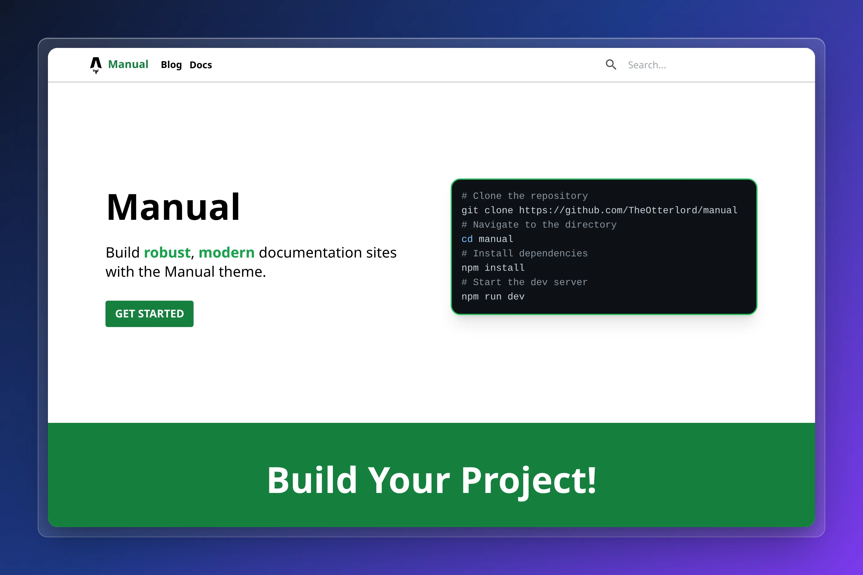 Manual preview