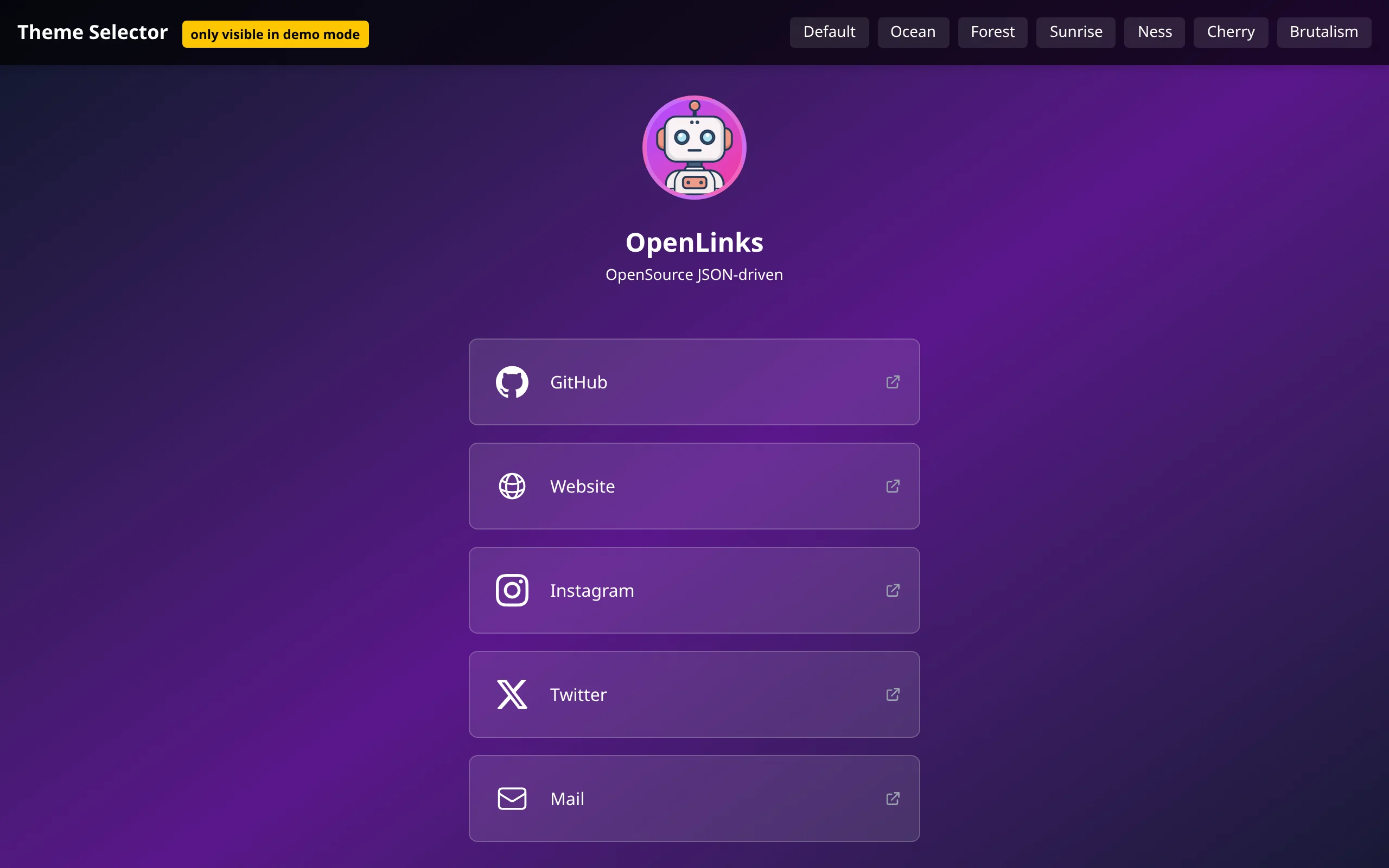 Open Links preview