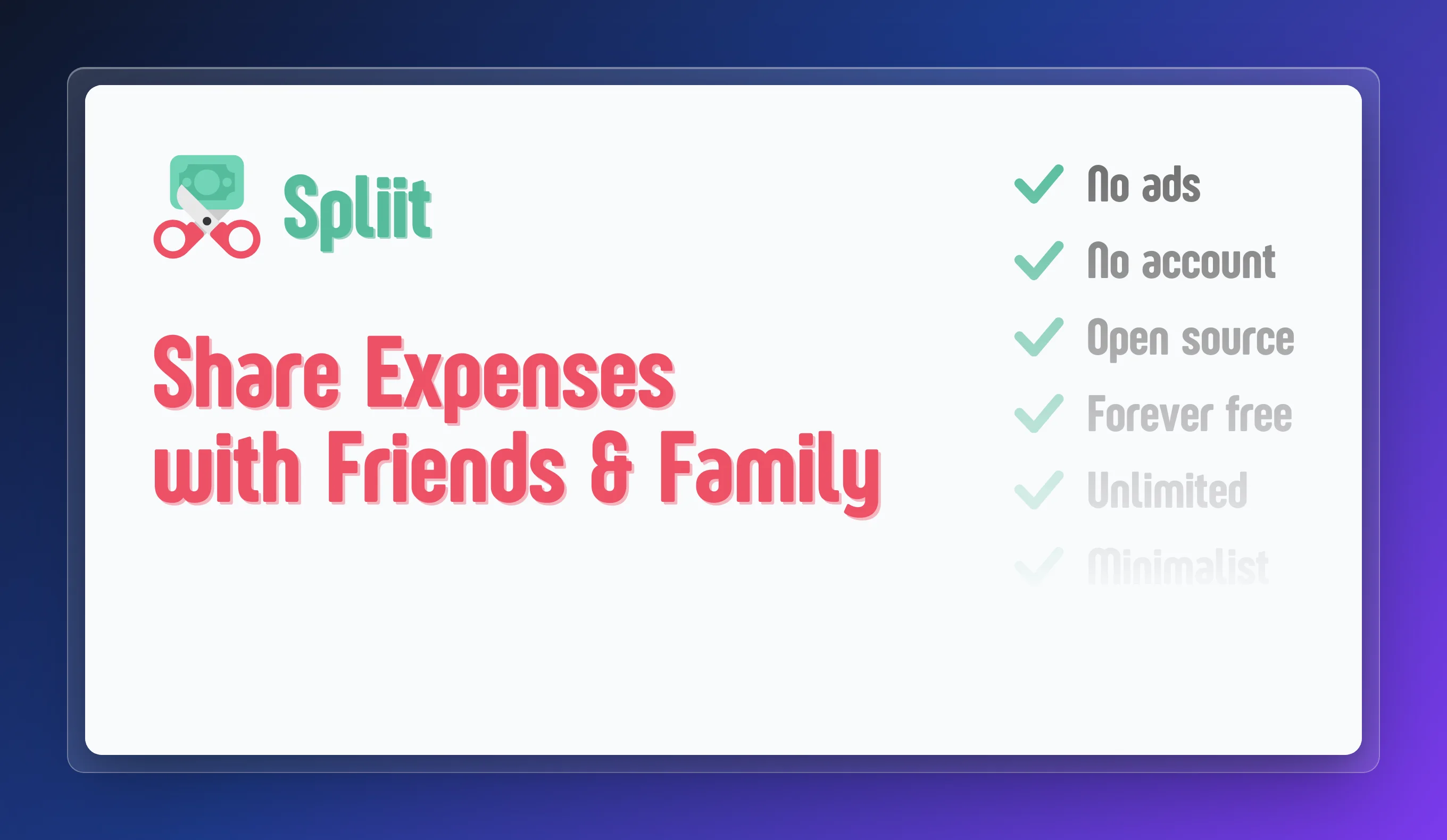 Spliit preview