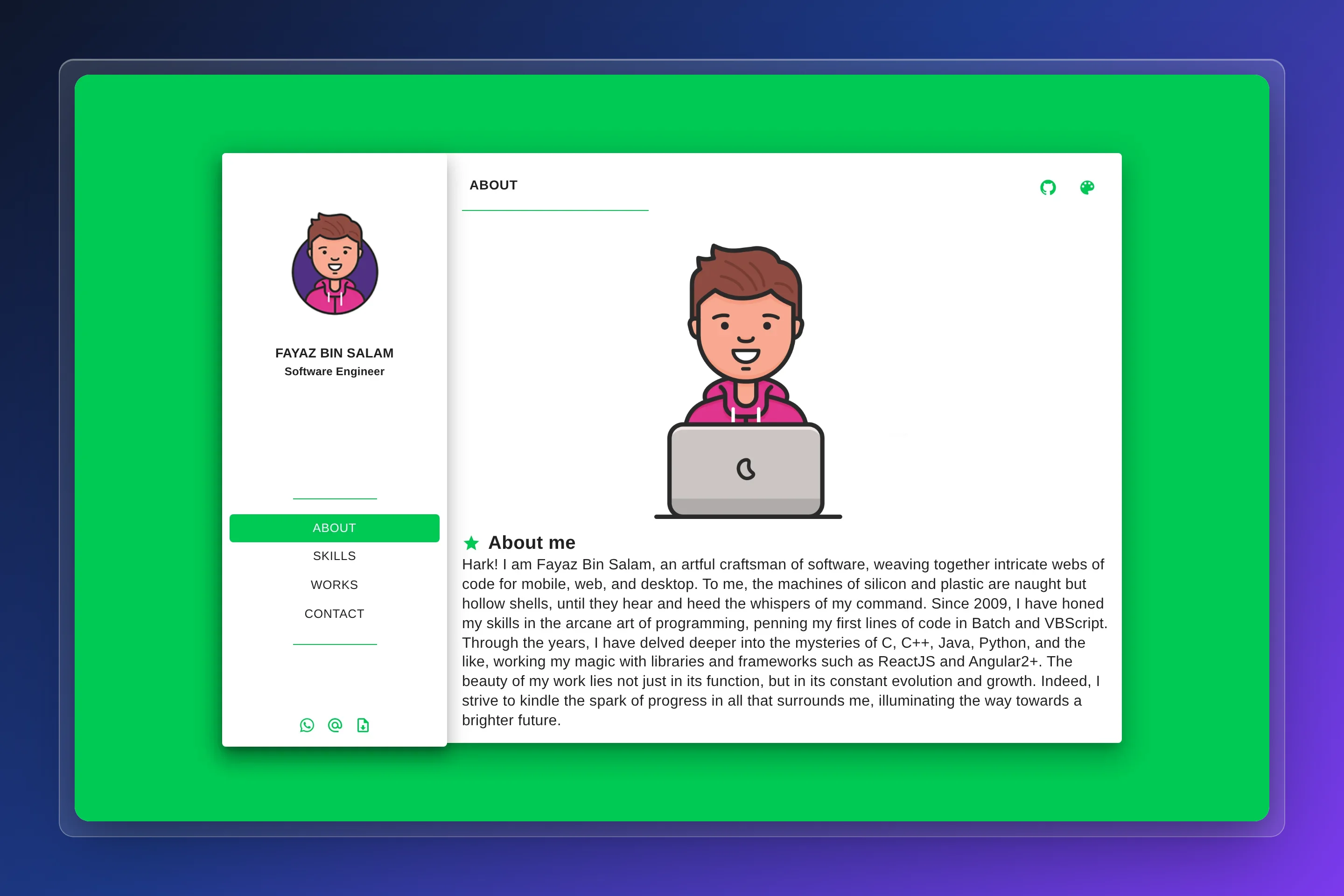 Portfolio V2 preview