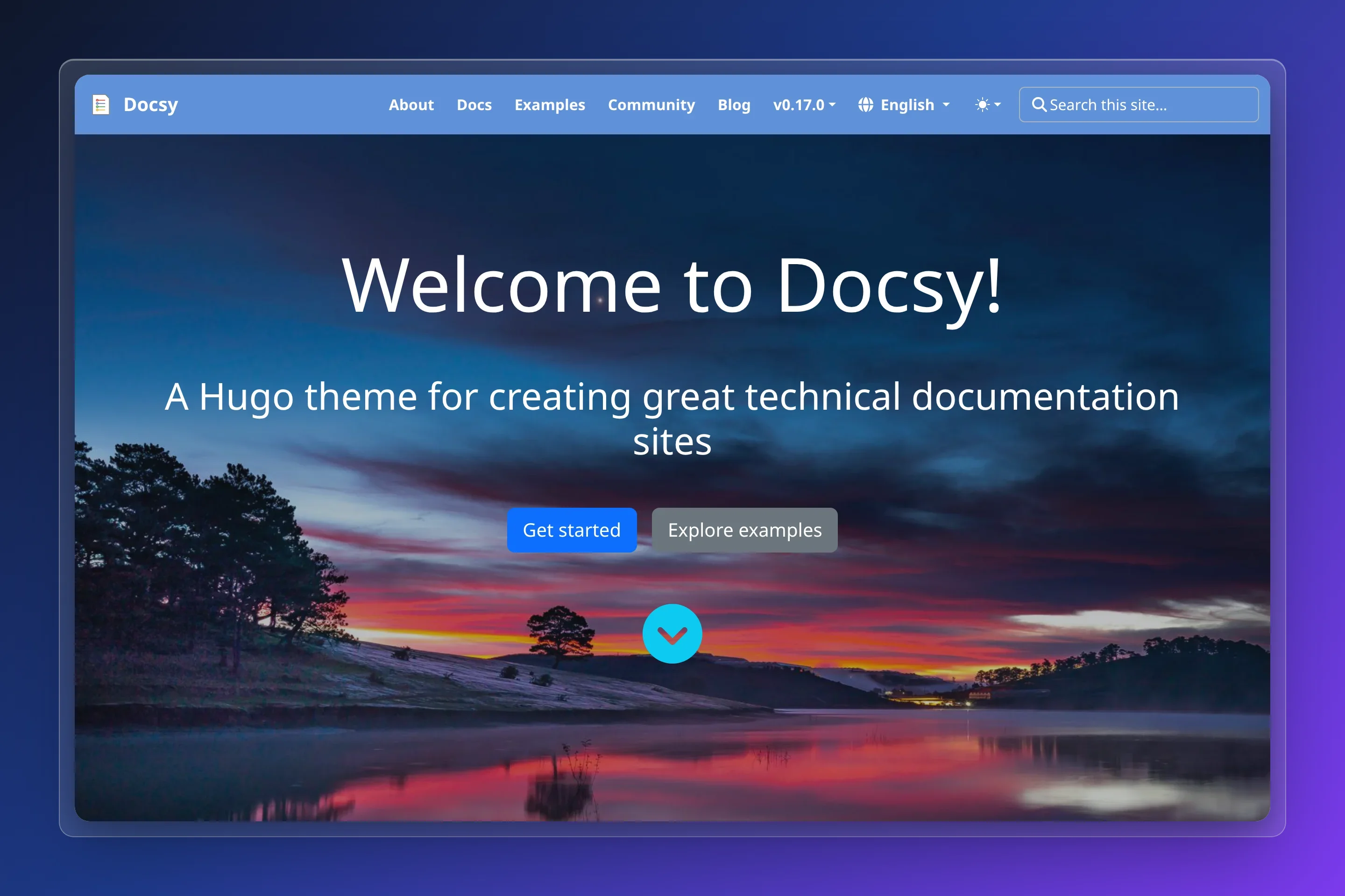 Docsy preview