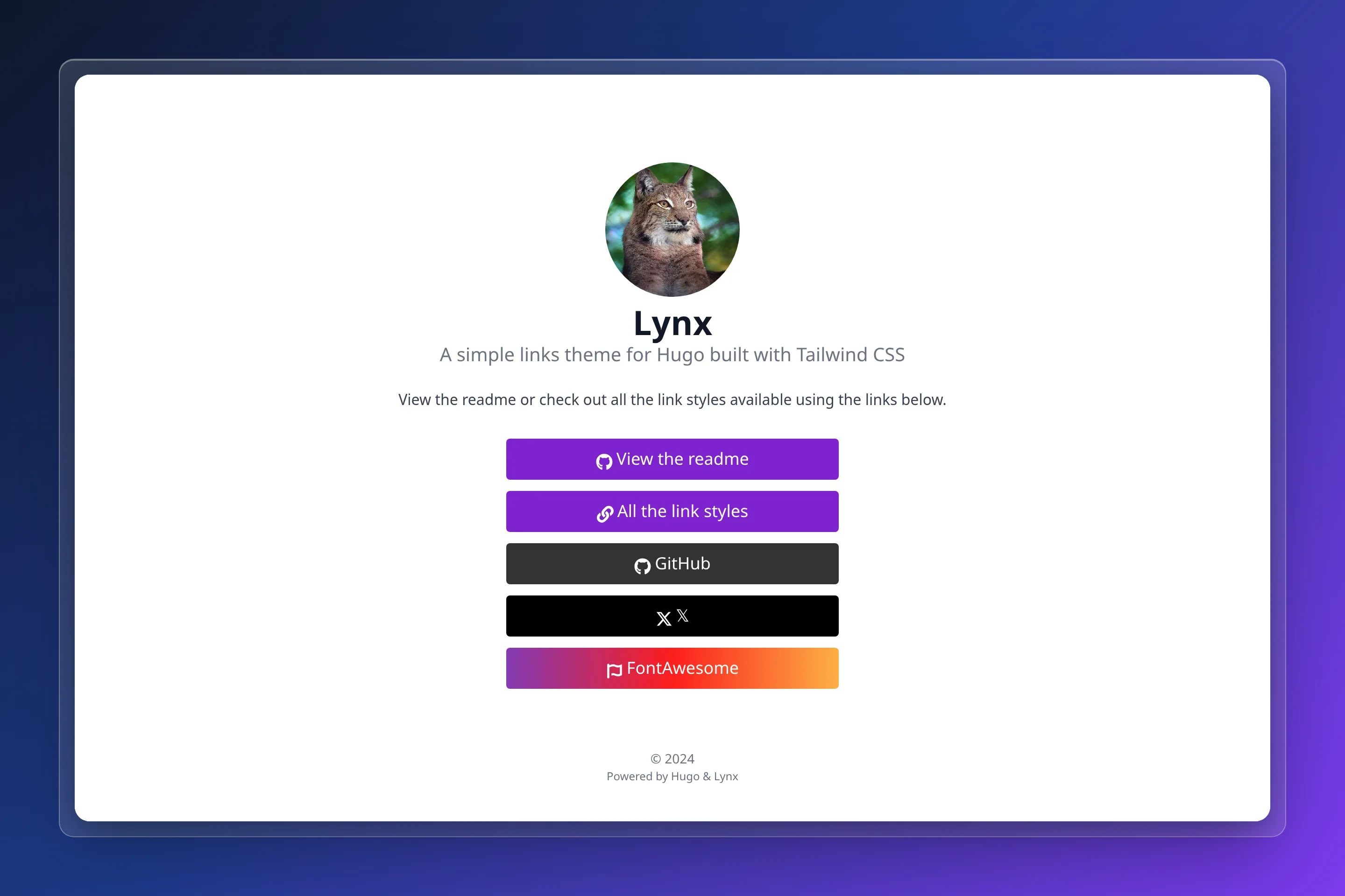 Lynx preview