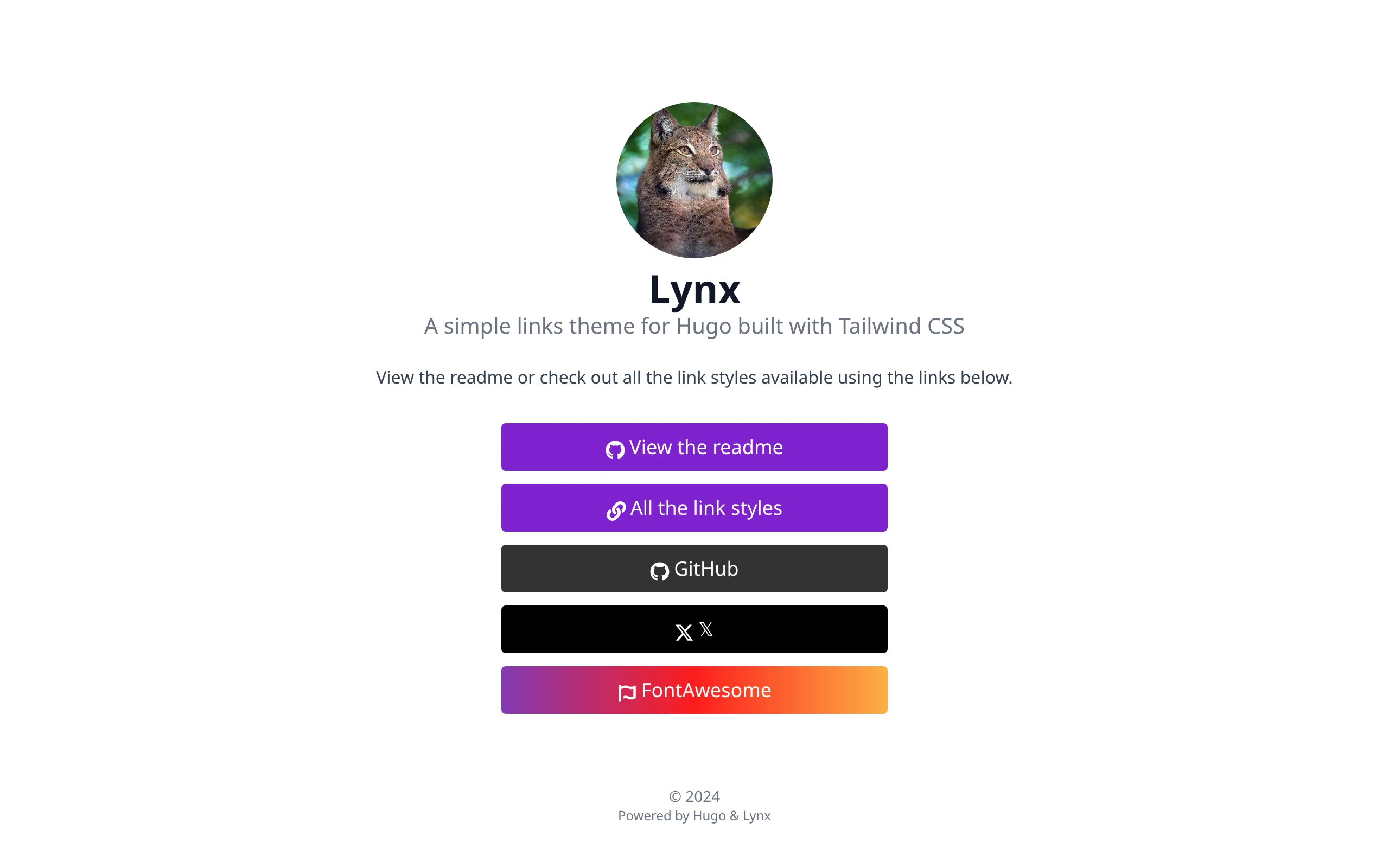 The Lynx demo, first frame