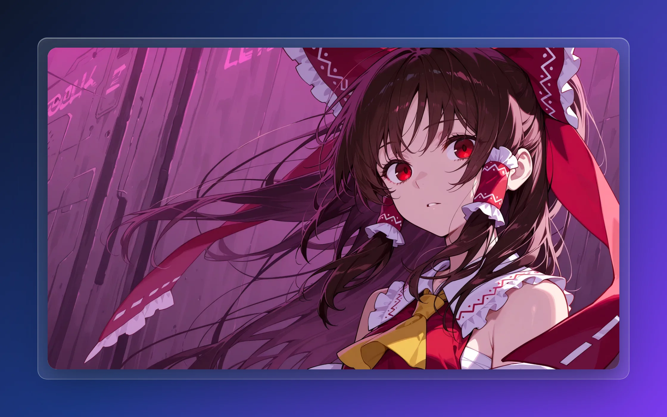 Hugo Theme Reimu preview